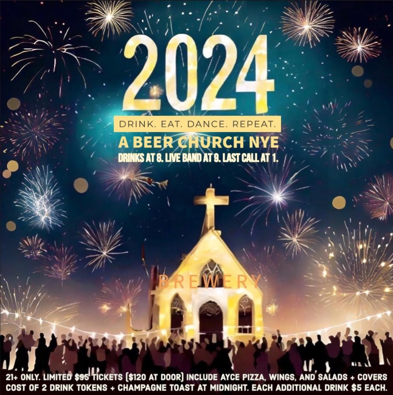 A Beer Church NYE Beer Church Brewing Co.