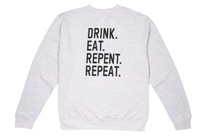 Beer Church Warhol Logo Brewery Crew Sweatshirt | Crewneck Pullover Sweatshirts