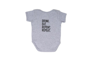 Beer Church Retro Logo Brewery Baby Onesie | Short Sleeve Baby Onesies 24 Months