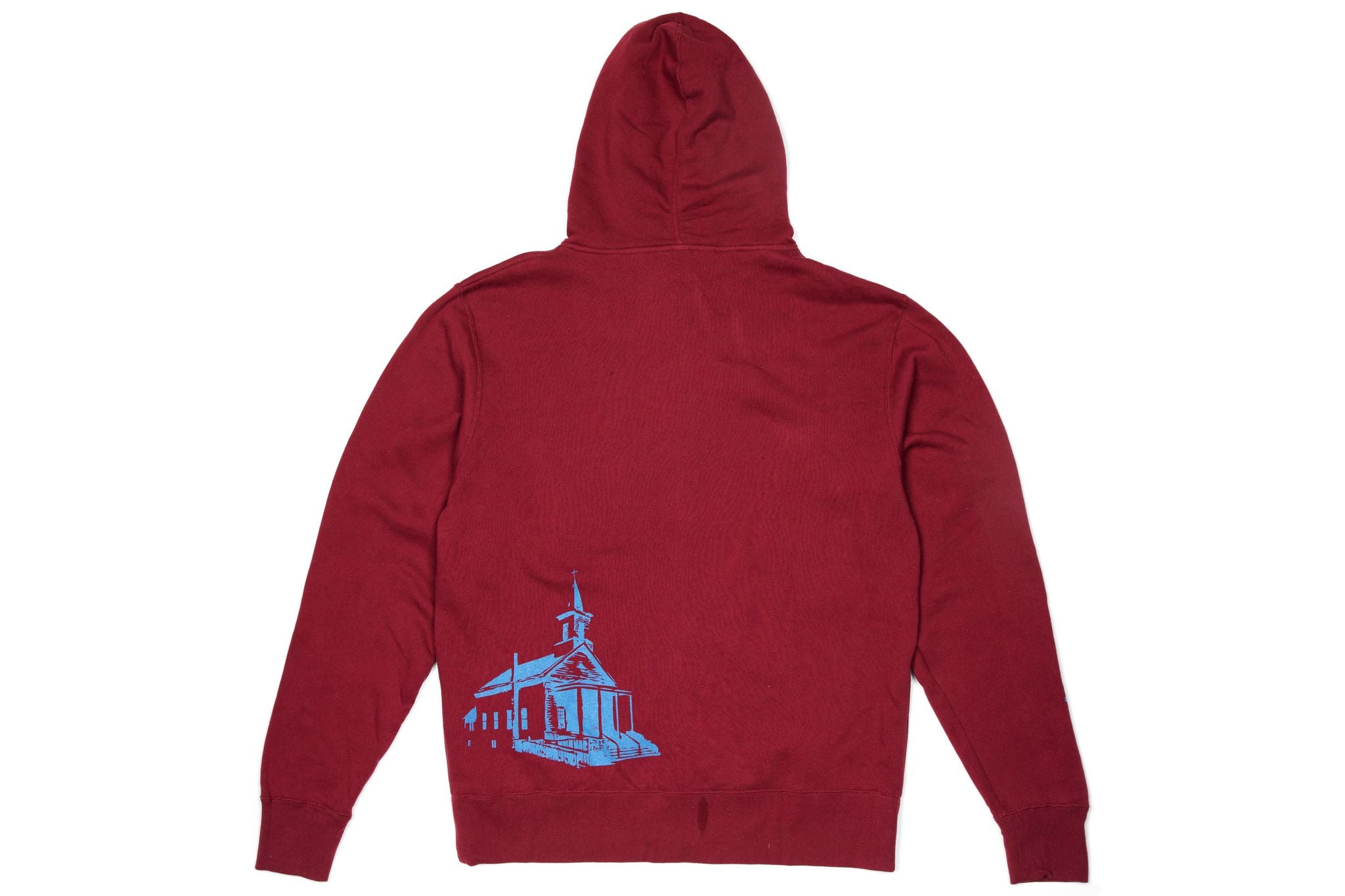 Beer Church Retro Logo Brewery Zip Up Hoodie Sweatshirt | Vintage Full Zip Hoodies