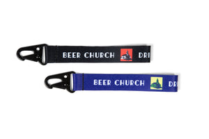 Beer Church Brewery Lanyard | Beer Lanyards with Warhol Logo